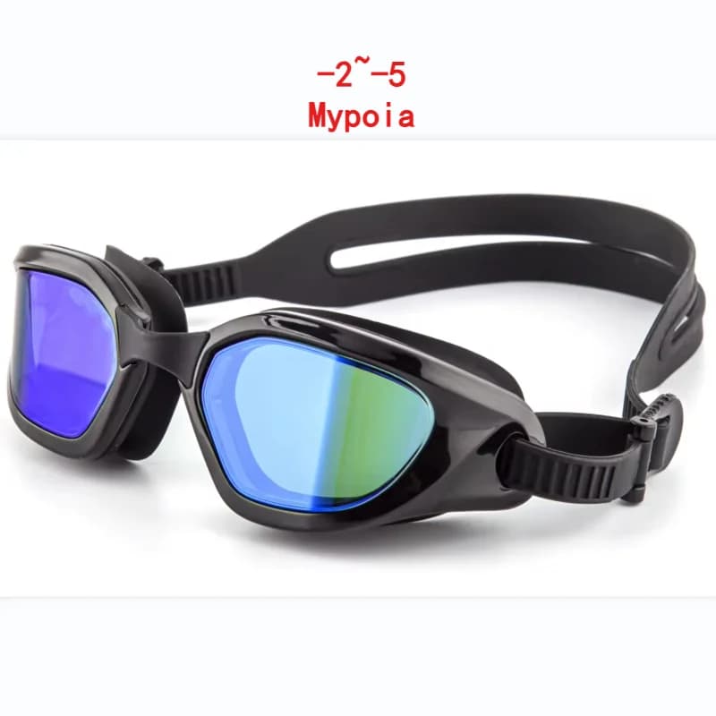 Myopia swimwear for men and women, swimming glasses, water sports waterproof glasses, anti-fog optical glasses