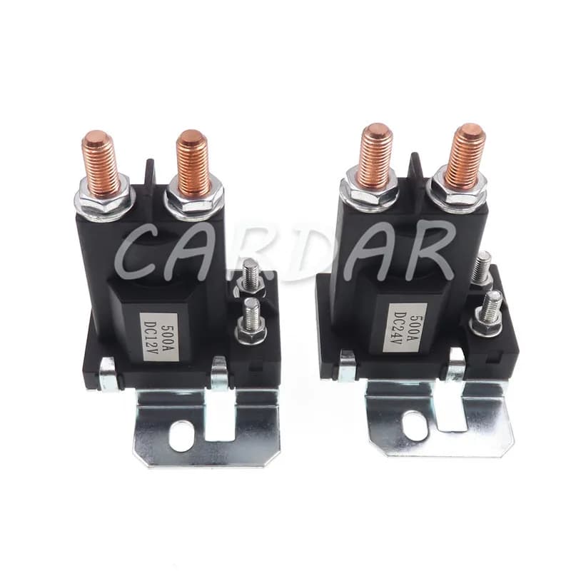 Relè per auto a corrente elevata 500A DC 12V-24V 4 pin Relè per auto Relè di avviamento Interruttore di accensione/spegnimento