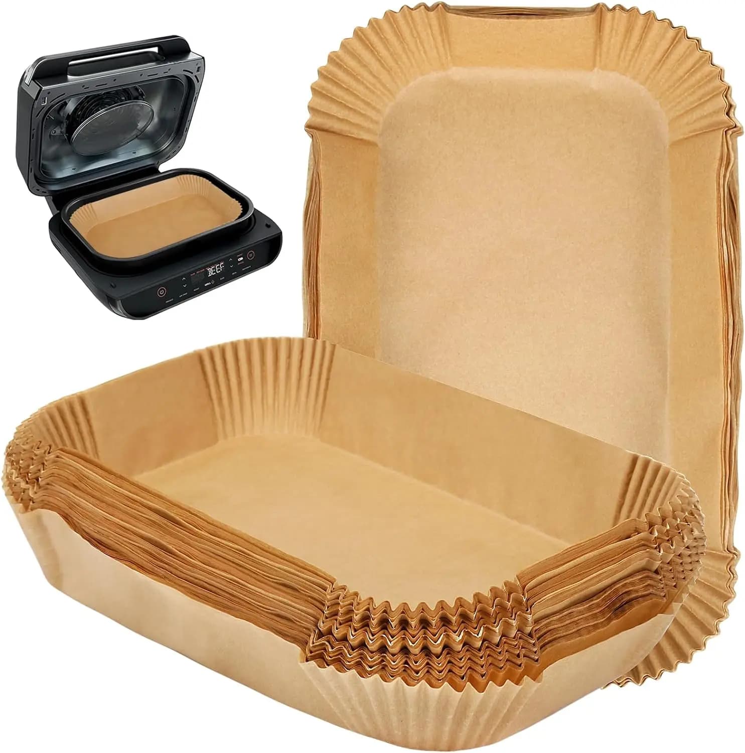 Manufacturer Air Frying Machine Set, Disposable Round Frying Machine For Home Use, Wholesale Square Waterproof Parchment Paper
