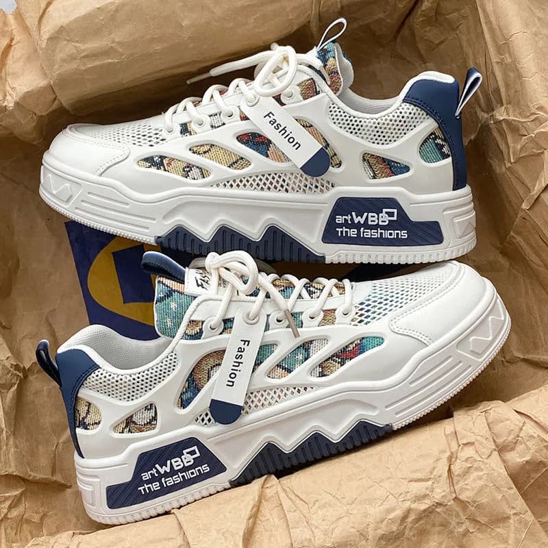 Scarpe da Corsa di Lusso da Uomo 2026, Scarpe da Skateboard Traspiranti, Sneakers Casual Comode e Robuste, Calzature Maschili
