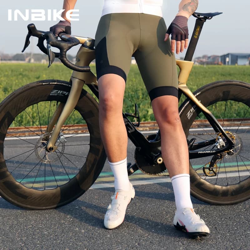 INBIKE Cycling Shorts for Men, 3D Upholstery, Road Bike Clothing, Mountain Bike Shorts with Pockets