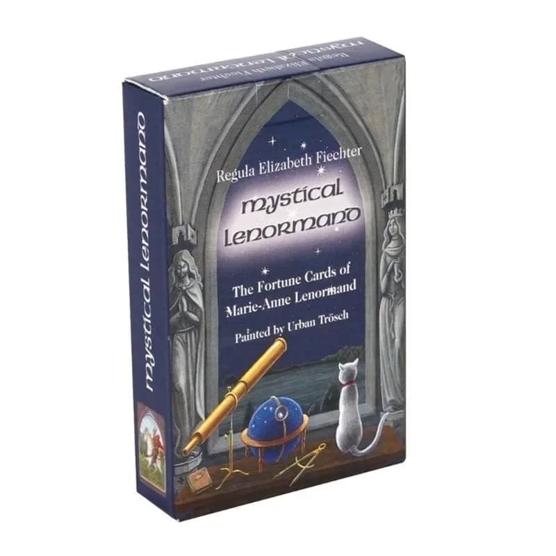 1 pz mistico Lenormand per carte Oracle inglese completo 36 carte mazzo tarocchi misterioso divinazione festa in famiglia divertente gioco da tavolo