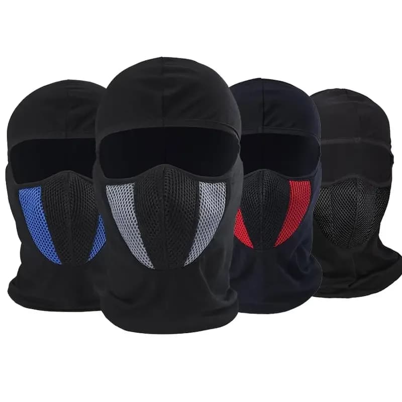 Nuova Fascia per Ciclismo Outdoor Antivento con Protezione Solare, Maschera Integrale per Moto e Sport, Copricollo in Seta Ghiacciata per Uomo