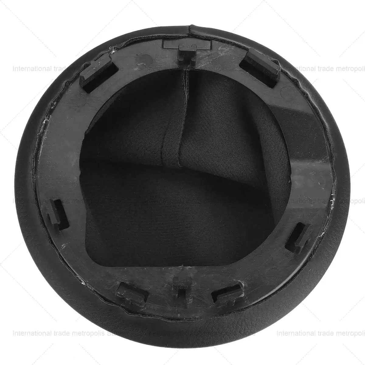 Car Gear Shift Collar PU Leather Gaiter Boot Cover w/Frame Dust-proof For Citroen Berlingo II Mk2 2008-on