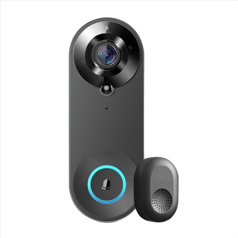 A93P Wireless WIFI campanello videocitofono campanello per porte con fotocamera 2MP Smart Home per la protezione di sicurezza rilevamento del movimento PIR