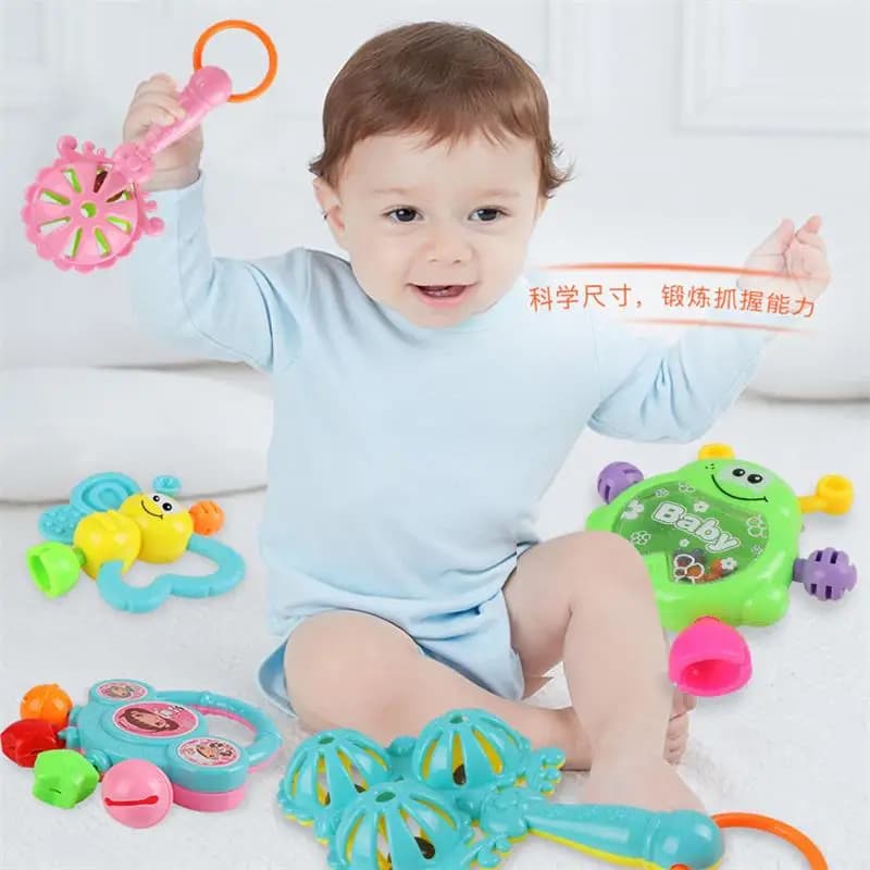7 pz/set Seggiolino Auto Giocattoli Infantile Del Bambino A Spirale Attività Appeso Sonaglio Giocattoli Peluche Appeso Passeggino Giocattoli Sensoriali Per Il Regalo Neonato
