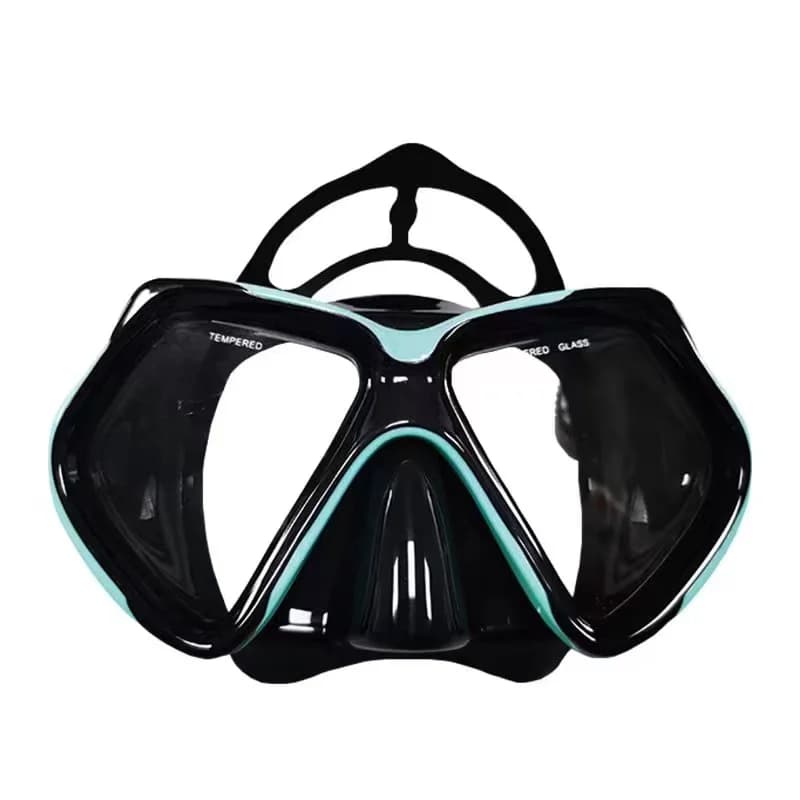 Maschera subacquea professionale maschera subacquea maschera da immersione occhialini da nuoto Snorkel Scuba Diving gonna in Silicone