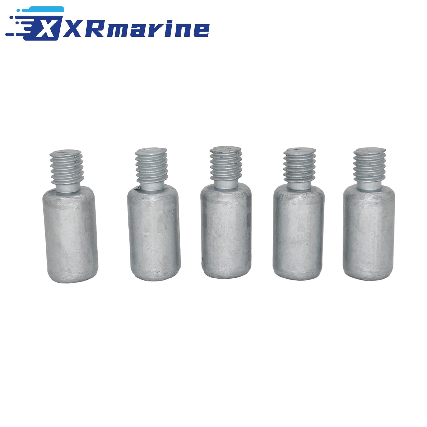 5 pezzi di nuovo anodo di zinco per acqua salata 3838499 per Volvo Penta AD AQAD BB D4 D5 D6 D7 D8 D9 D11 800476 804107 838929 858501 18-6001