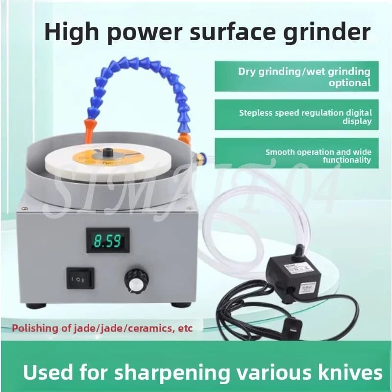 Mini High Power Electric Grinding Machine, Diamond Disc, Mola, Grinding Machine, Dry Grinding Machine and Udo, for Kitchen Knives