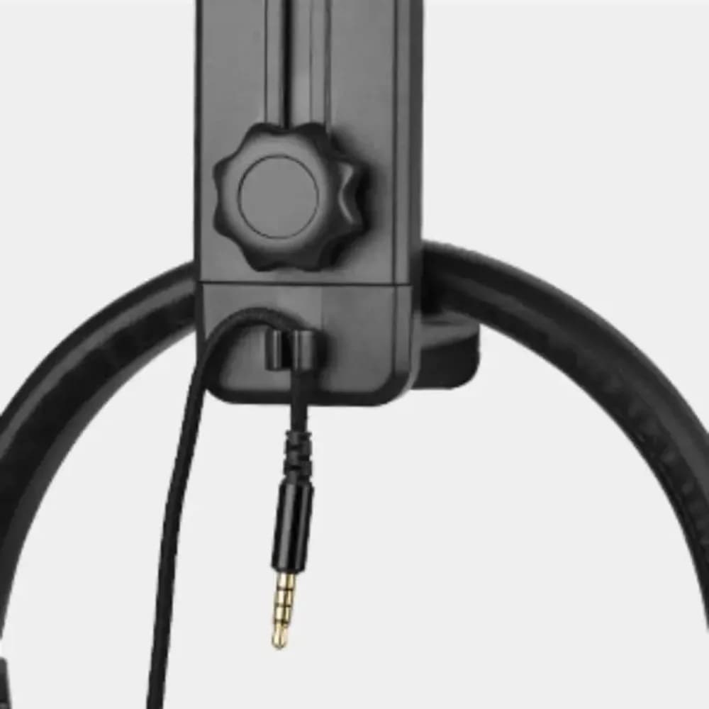 Adjustable and Rotating Headphone Support, No Drilling, Extensible Universal Organizer for Gaming Headphones