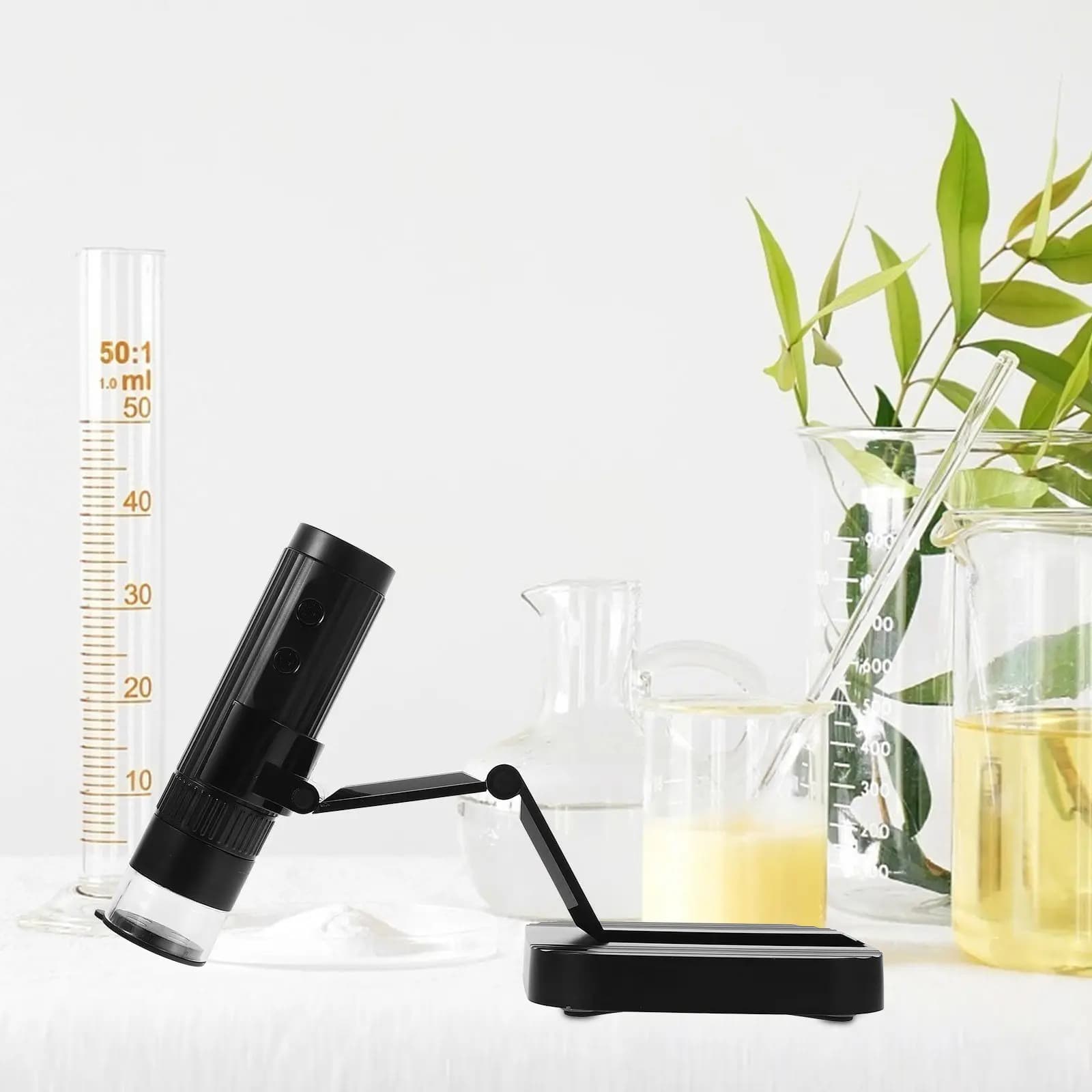 Microscopio Digitale Portatile USB Mini, Fotocamera Microscopica per Ingrandimento Elettronico ad Alta Risoluzione 1000X