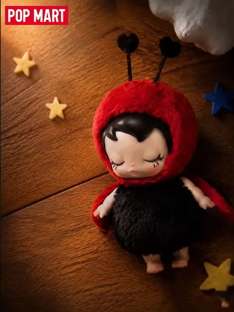 POP MART Baby Molly Buggy Roam Series Vinyl Plush Pendant Genuine Blind Box Toys Mystery Box Guess Bag Ornament Figurines Home