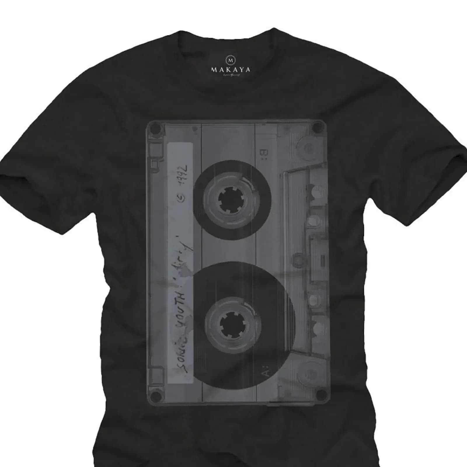 Vintage Rock Band T Shirt Men Music Tape Cool s for Him S XXXXXL vintage Washed Casual Versatile Unisex Soft Stretched