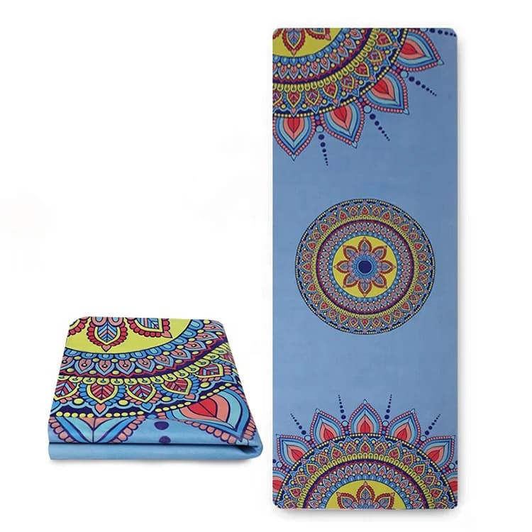 2025 OEM yoga mat with customized eco-friendly rubber Yoga mat in natural rubber non-slip non-slip natural rubber 6 mm