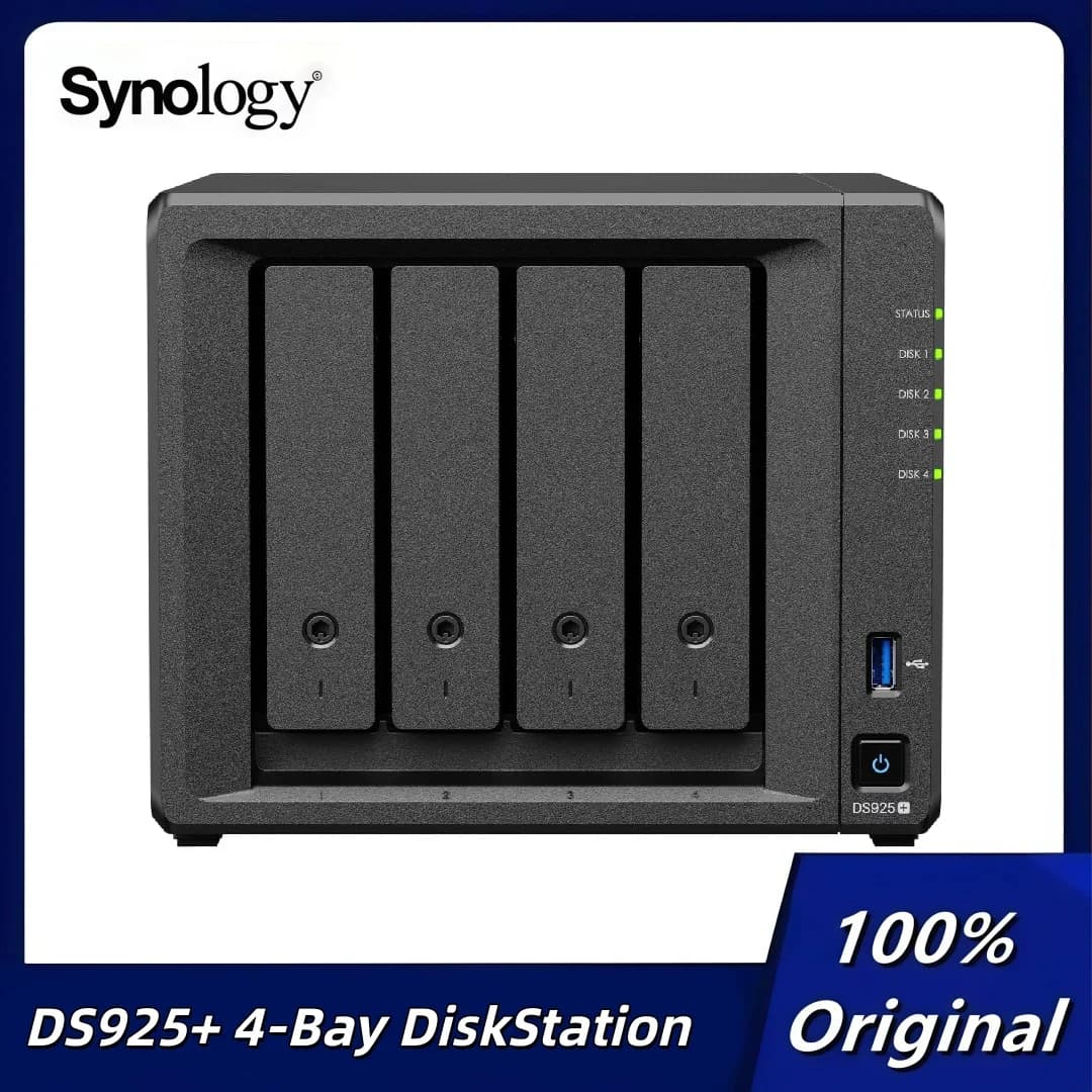 Custodia NAS Synology DiskStation DS925+ a 4 alloggiamenti (senza disco)