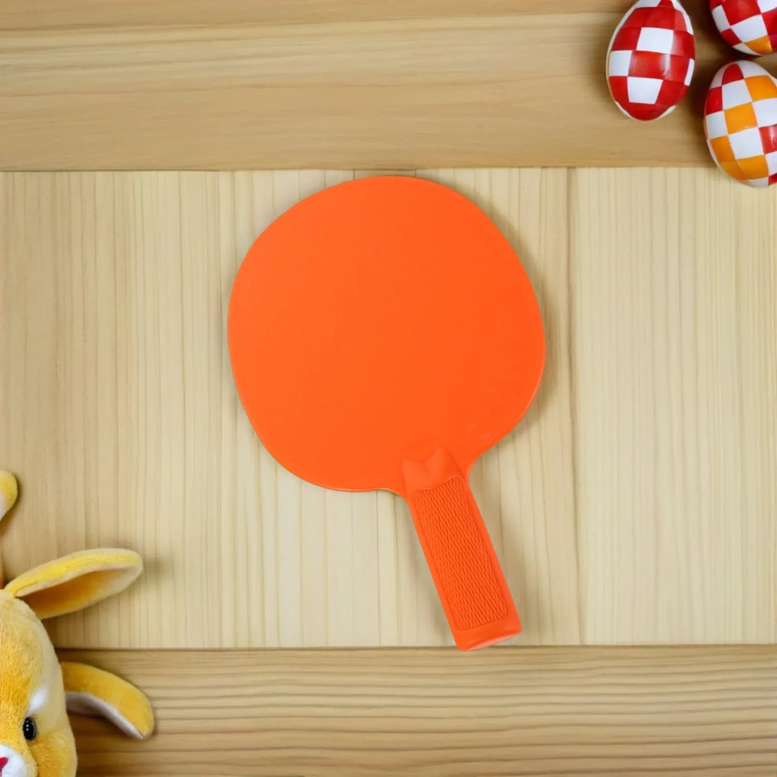 Set di 2 racchette da ping pong per bambini, racchette leggere in plastica stabile, per allenamento indoor e outdoor, per principianti