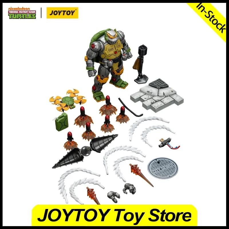 Disponibile JOYTOY Action Figure 1/18 TMNT Tartarughe Ninja Metalhead Modellini Anime Action Figure Giocattoli da Collezione Regalo