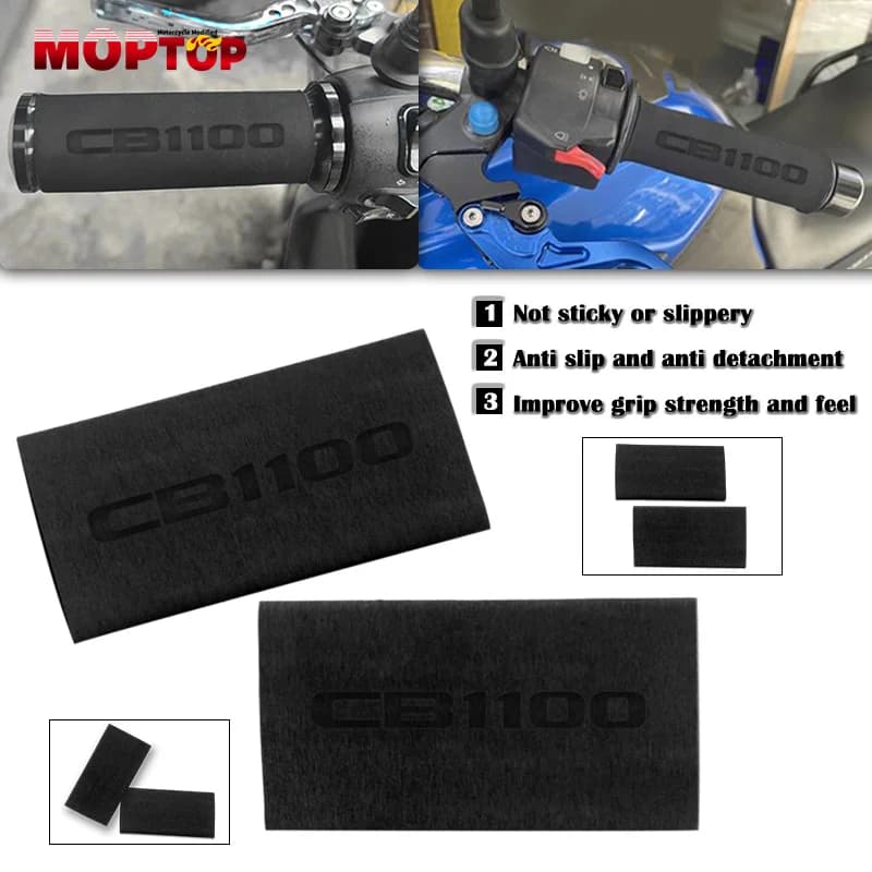 Universal Motorcycle 22mm Handlebar Sleeve Grip Anti Slip Hand Grips Gloves Levers Cover For CB400 CB1100 CB1300 CBF600 CBF1000