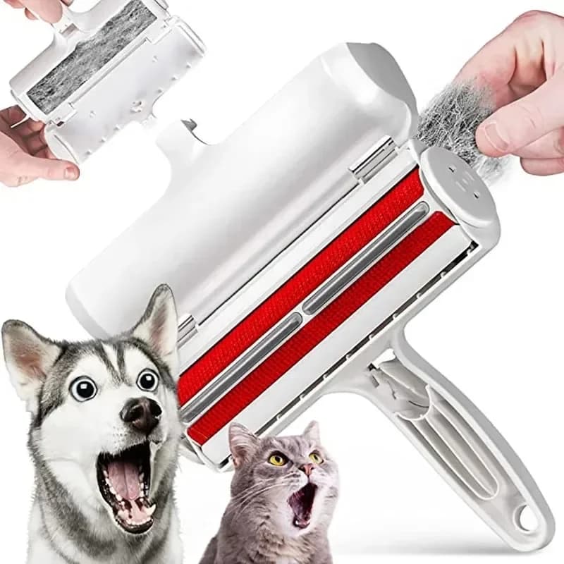 Rullo Rimuovi Peli per Animali Domestici, Spazzola Adesiva per la Rimozione dei Peli di Gatto, Strumento per la Toelettatura e la Rimozione del Pelo in Eccesso