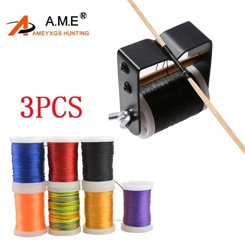 3pc Corda Che Serve Filo Archi Arco Guardia Corda Stringa di Tiro di Freccia Strumento Materiale Riserva Ricurvo Arco Compound c