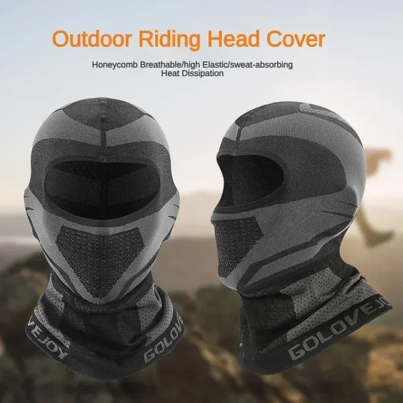 Efficient Keep Warm Full Face Mask Motorcycle Bicycle Windproof Sunscreen Masks Cycling Sports Soft Headgear for Men Women