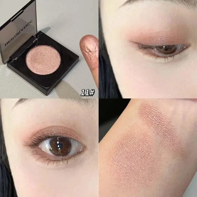 HERORANGE Palette Ombretti Glitterati 16 Colori Brillanti con Illuminante Lunga Durata Cosmetici per Trucco Occhi
