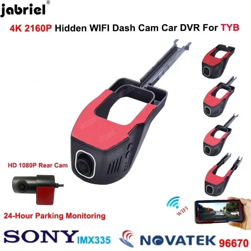 Dedicato 4K DashCam 2160P Wifi Car-DVR per Lexus per Geely per Jaguar per Jeep per Suzuki per Mazda per OPEL per Kia per Volvo