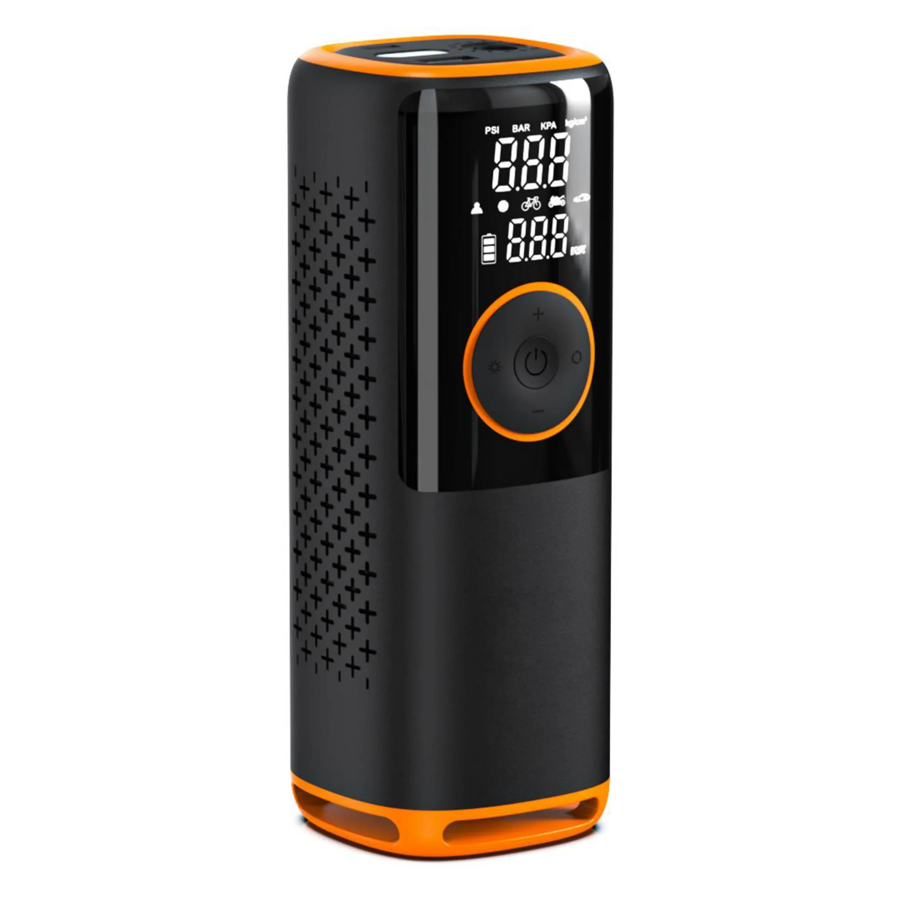 Pompa d'Aria Wireless Portatile, Avviatore d'Emergenza per Auto, Mini Pompa per Bicicletta, Pompa d'Aria a Batteria per Uso in Campeggio all'Aperto