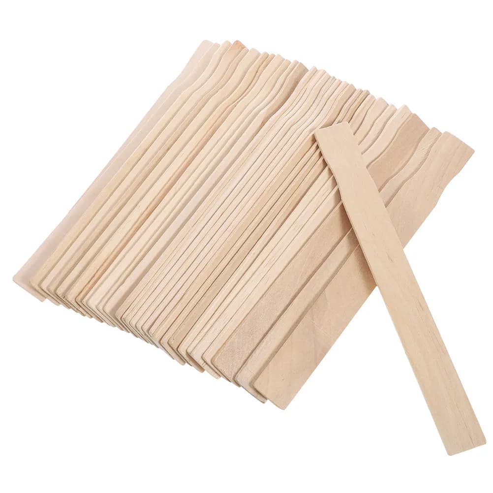 20 Pezzi Bastoncini in Legno per Mescolare Vernici, Bastoncini per Miscelare Resina Epossidica, Artigianato, Fai da Te, Forniture Artistiche