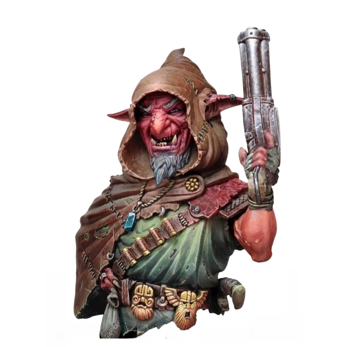Kit modello non verniciato in resina 1/10, busto Dwarf Gunner non assemblato e non verniciato GK