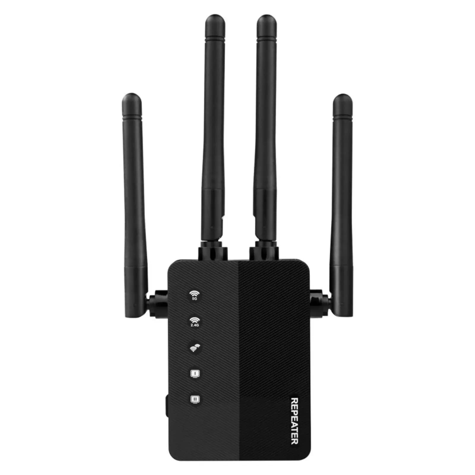 1Pc 1200Mbps Amplificatore Wifi Dual Band 2.4G 5G Ripetitore Espansore di Rete Gamma Extender WiFi Ripetitore di Segnale Router Wireless