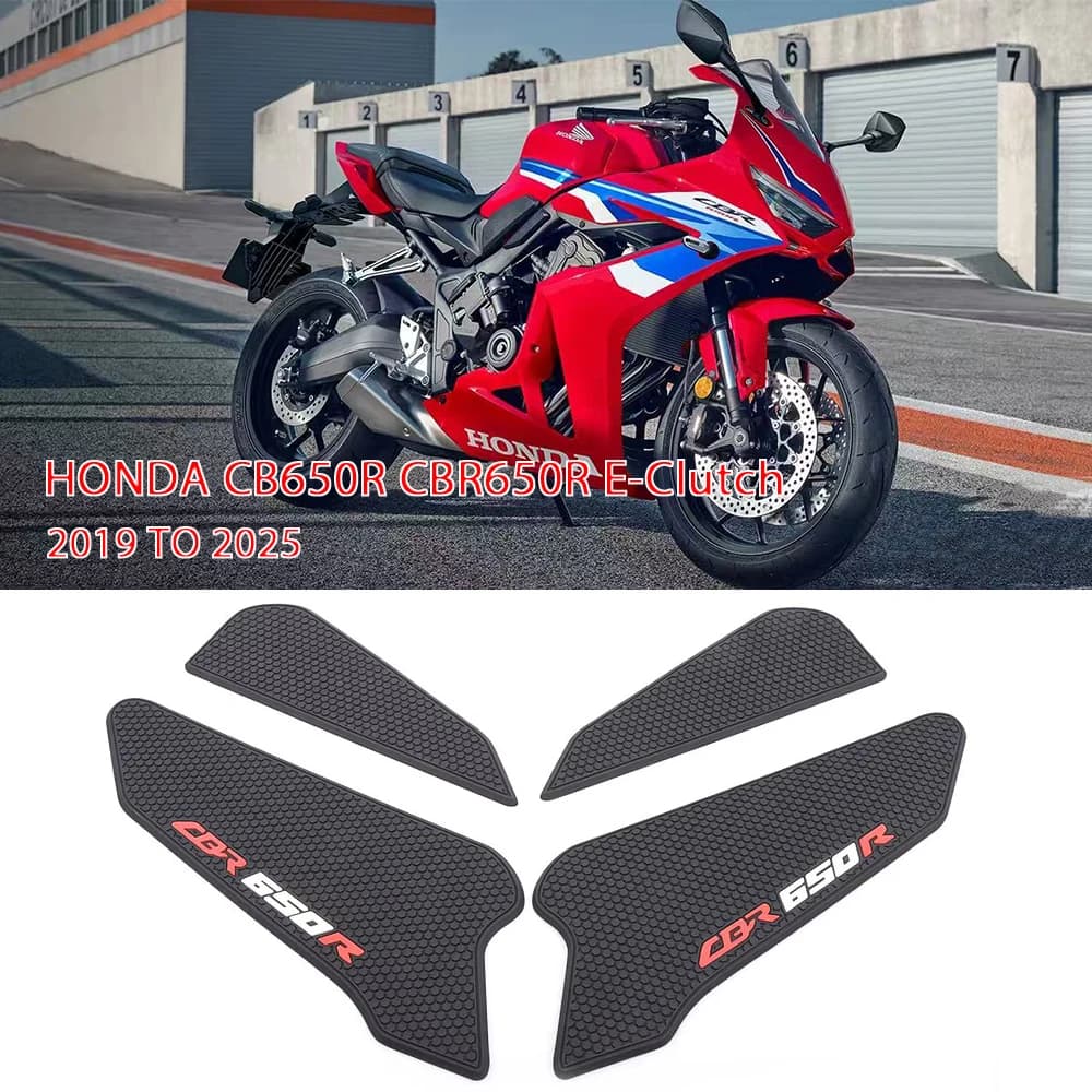 Per Honda CBR650R CB650R CBR CB 650R 2019-2025: Adesivi Protettivi Laterali per Serbatoio Carburante, Pad Antiscivolo per Ginocchia, Decalcomanie e Tappetini di Trazione