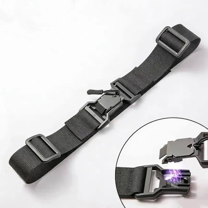 Backpack Magnetic Chest Pack StrapEasy Detachable Strap Adjustable Shoulder Strap Outdoor Camping Tactical Bag Strap Accessories