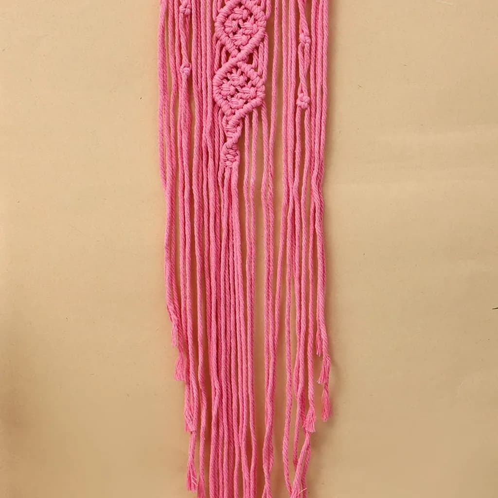 Tassel Hanging Decor Girly Boho Moon Dreamcatcher Wall Hanging Decoration Boho Ethnic Cotton Rope Dreamcatcher For Outdoor Area