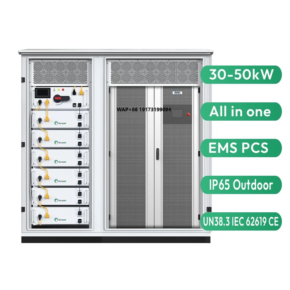 Sistema di Accumulo Energetico Domestico Sunpal 50kW 100kW Tutto-in-Uno, Pannelli Solari, Batteria e Inverter in Container