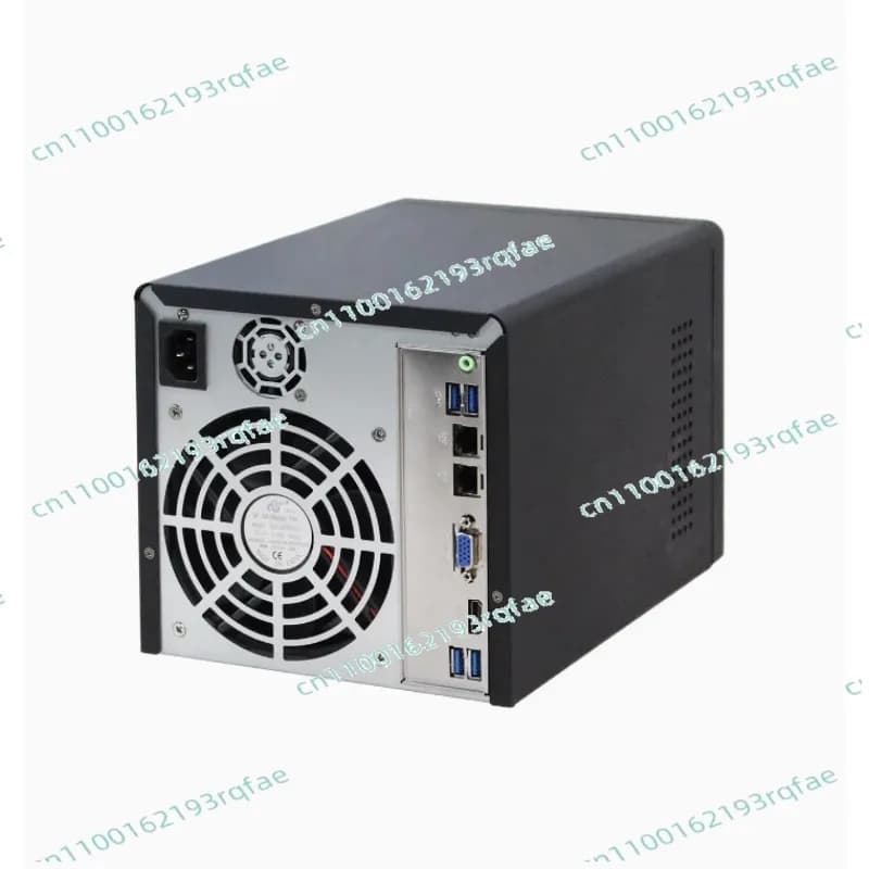 NAS-4 Network Storage Chassis, Cloud Storage Home To Build Online Office（No motherboard, no power supply）