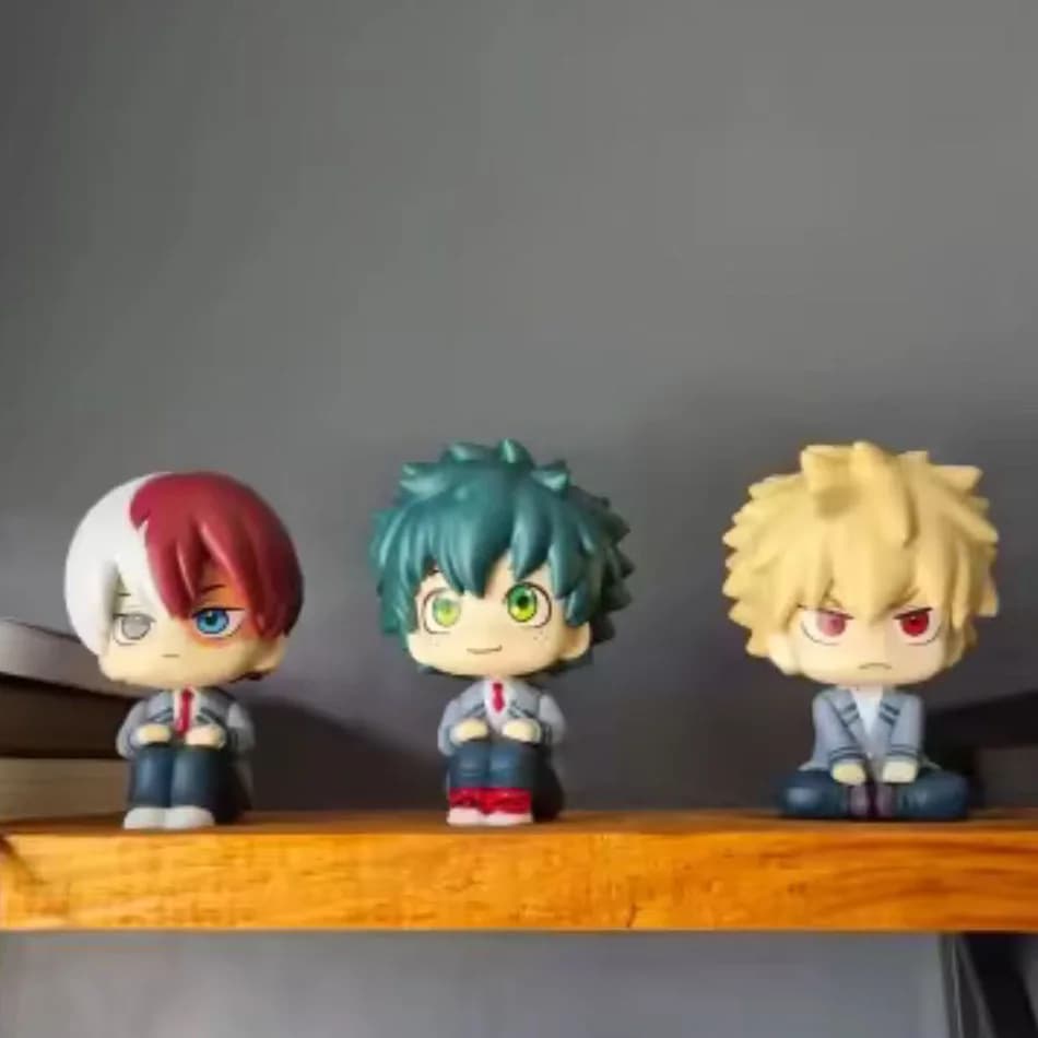 Nuove Action Figure di My Hero Academia: Himiko Toga, Kurogiri Twice, Hatsume, Shigaraki, Deku, Bakugo, Togata, Dabi, Midoriya, Jiro - Regali Anime