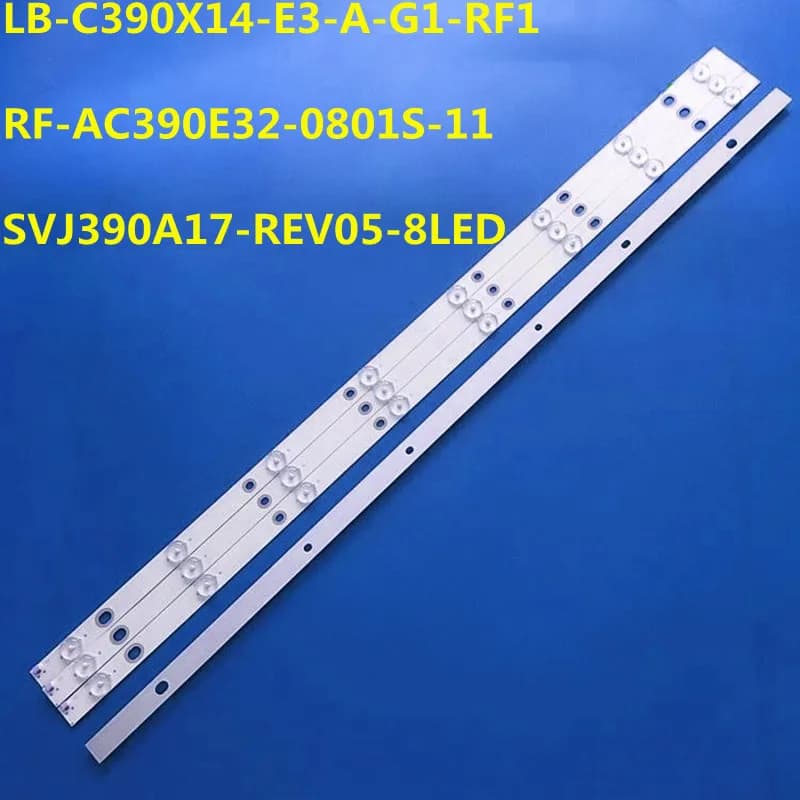 Striscia di retroilluminazione a LED per LB-C390X14-E3-A-G1-RF1 RF-AC390E32-0801S-11 SVJ390A17-REV05-8LED 39D2000N LED39D7200 CH39L43A-V01