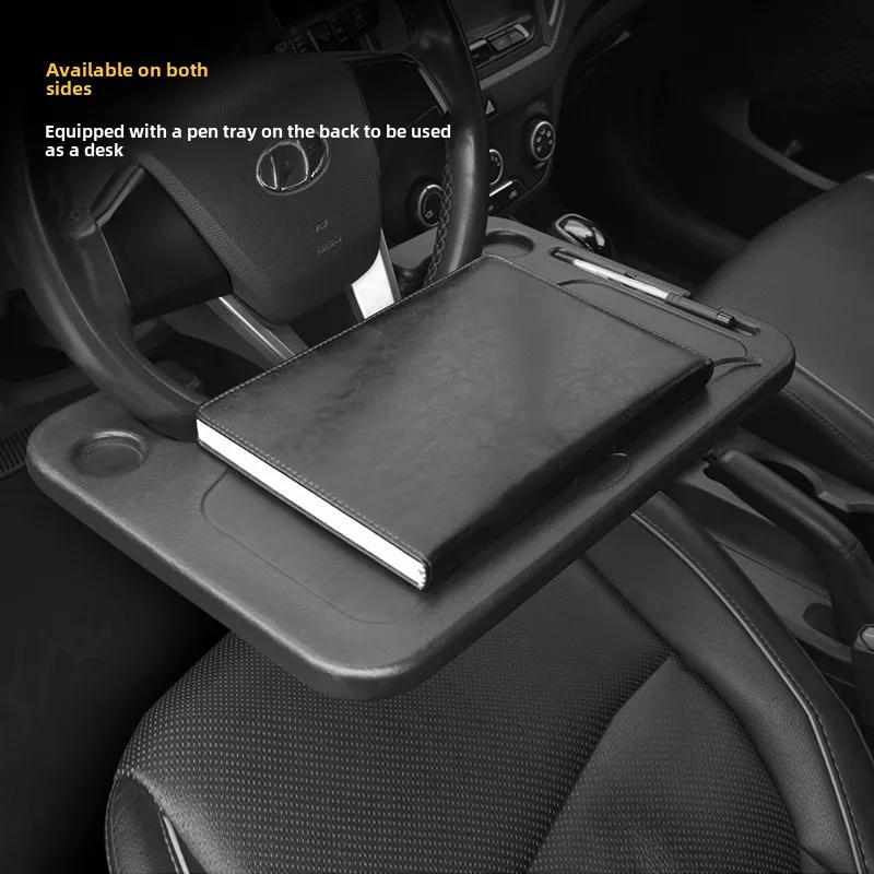 Supporto da tavolo per auto Volante per auto Computer portatile Supporto da scrivania Supporto da tavolo Eat Carrello da lavoro Bevanda Cibo Caffè Vassoio porta merci