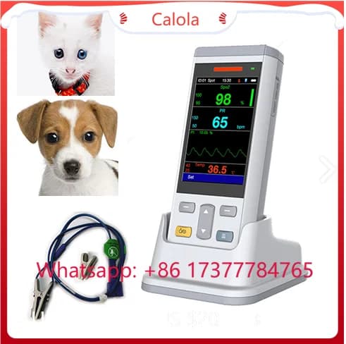 Veterinary Cleanser for Animals PC100SV with SPO2, Multiple Parameters for Pets