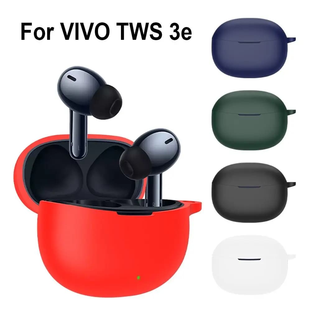Custodia protettiva per cuffie in Silicone auricolari Anti-goccia custodia per auricolari Wireless lavabile antipolvere per VIVO TWS 3e