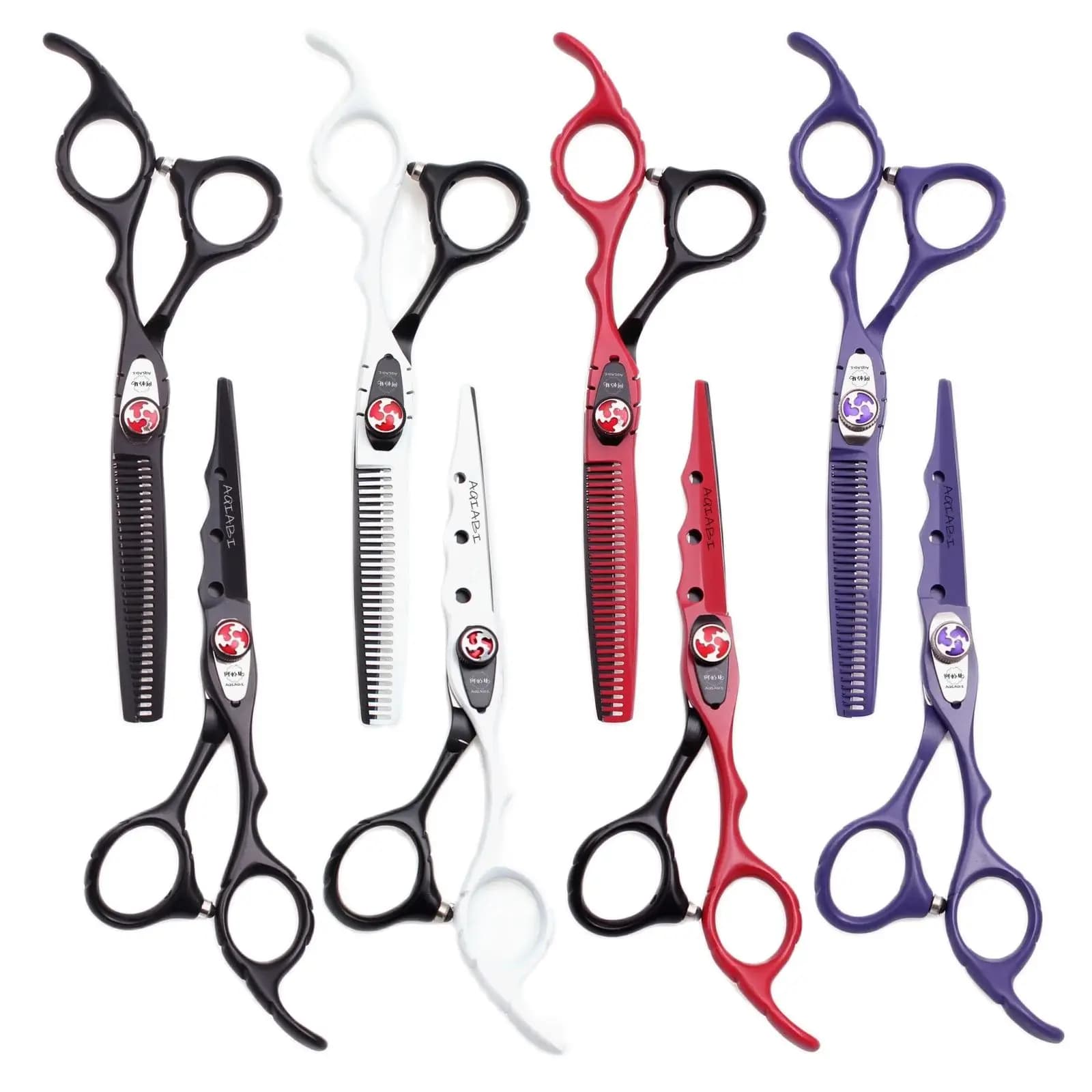 6 '' Forbici per capelli professionali Cesoie da taglio Diradamento Parrucchiere Taglio di capelli Salone Barbiere Casa Acciaio giapponese Dropshipping A1019