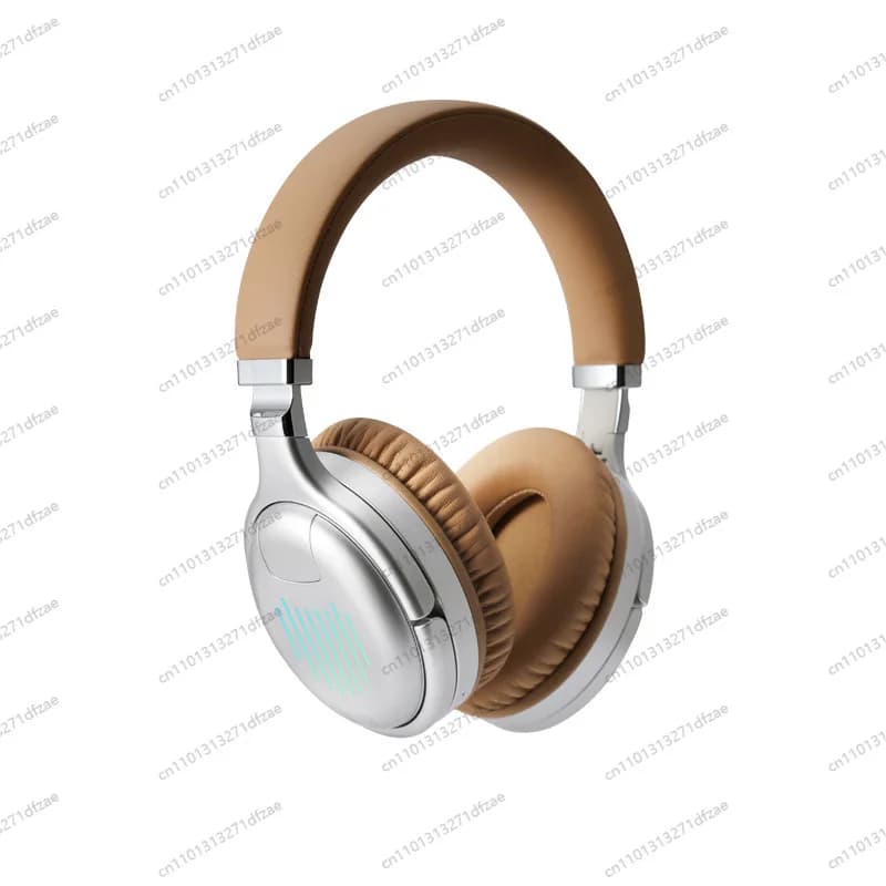Bluetooth Gaming Headphones Foldable Wireless Headphones with LED Light Long Life Battery