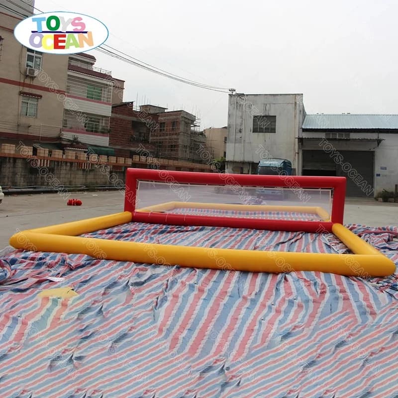 Customized Inflatable PVC Volleyball Court for Water Sports Event Party Rental with Included Blower and Repair Accessory