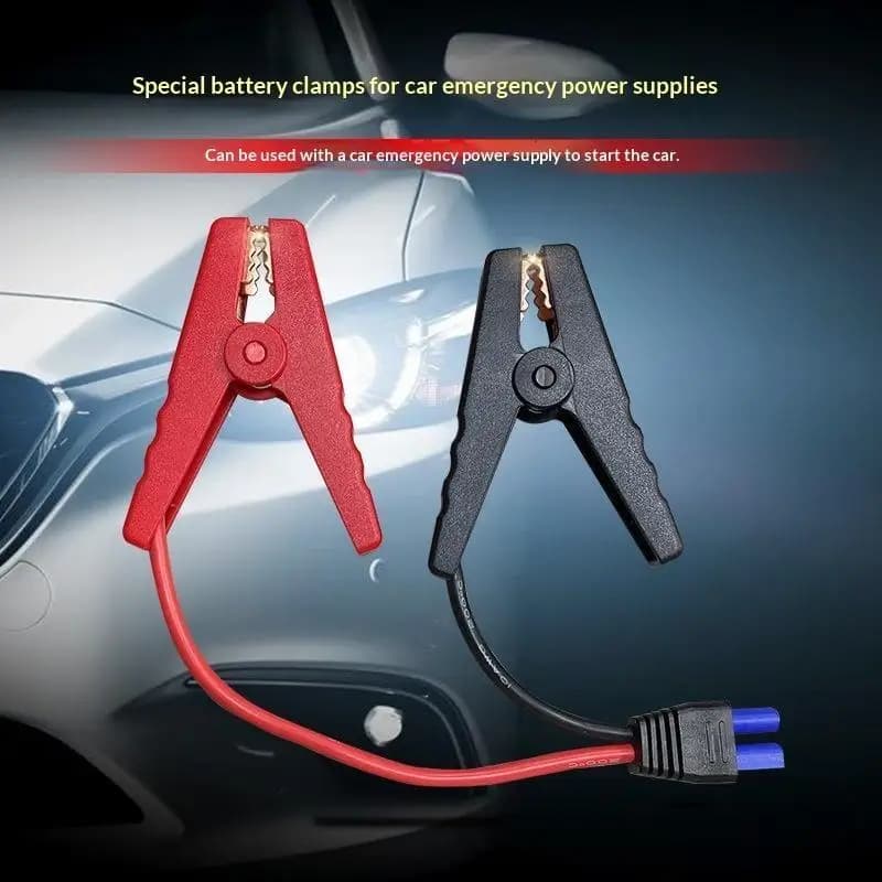 Car Emergency Battery Jump Starter 12V Auto Power Booster Cable Fast Safe Starting Device for Travel Camping Emergency