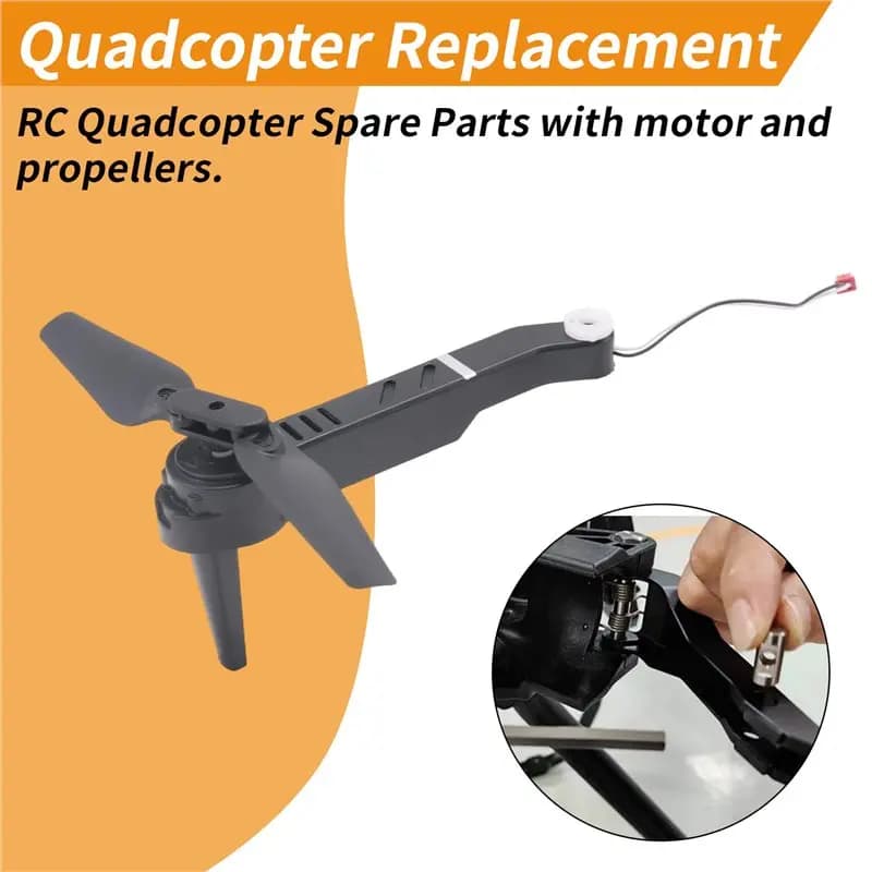 1 Set Drone Motor Set Accessory Spare Parts For E88pro E88 E99 Quadcopter Replacement Highly Recommended