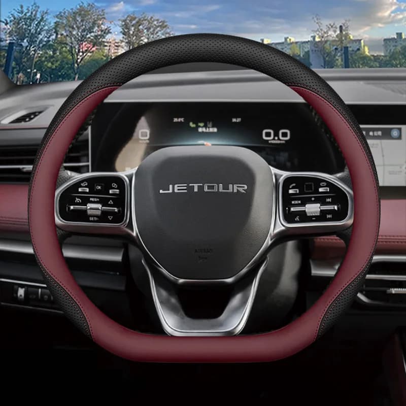Per Jetour Traveler Shanhai T2 X70 Plus Pro X90 Plus coprivolante universale per auto guscio di protezione accessori per auto in pelle