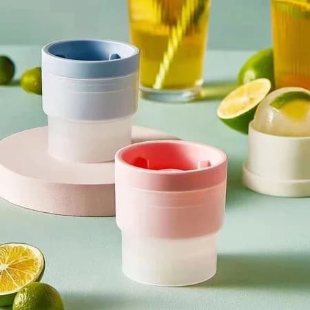 1 pezzo piccolo stampo per macchina per il ghiaccio stampo in silicone rotondo per palline di ghiaccio creatore di stampi per palline di ghiaccio per whisky fai da te utensili da cucina per la casa
