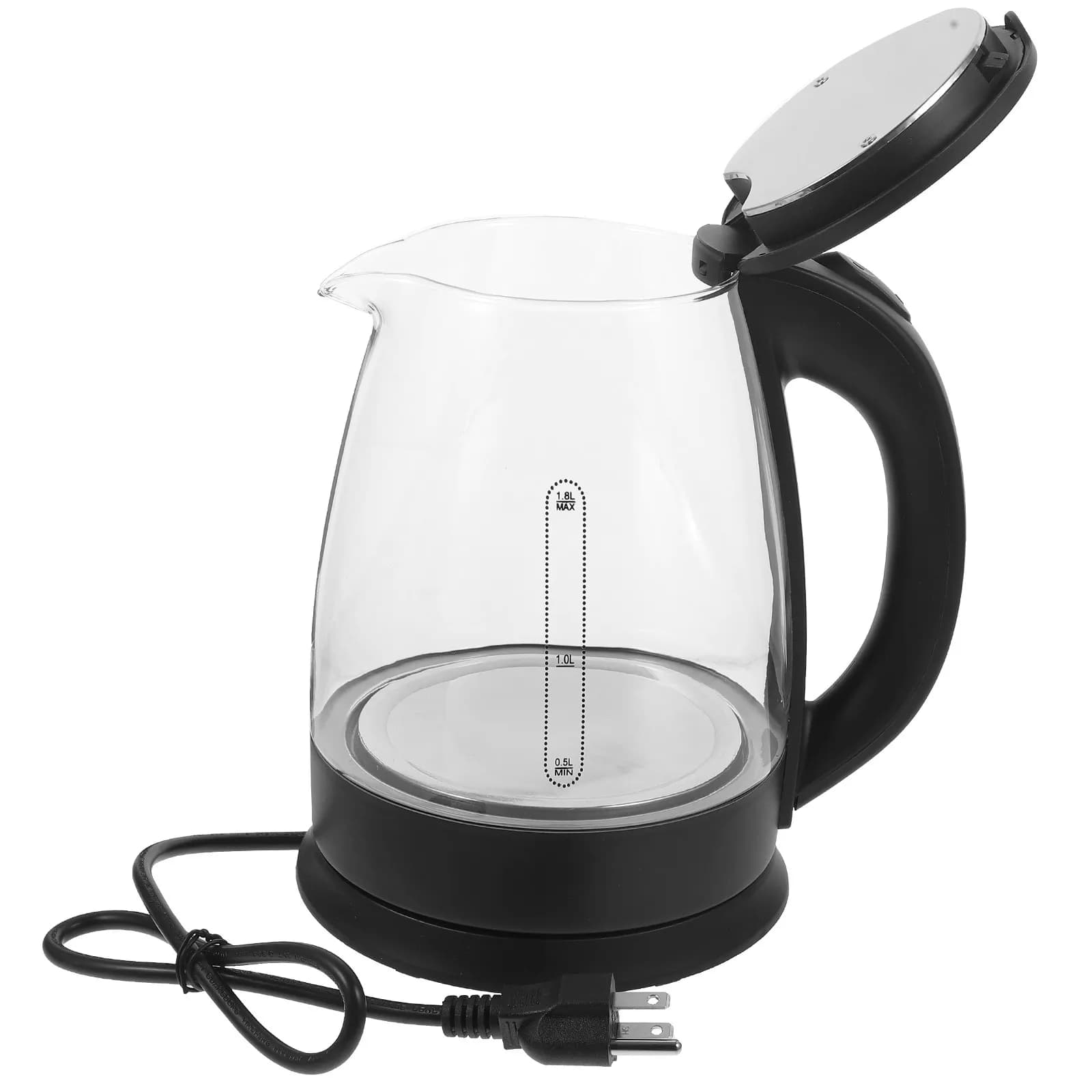 Electric Water Kettle Large Capacity Fast Boiling Kettle with Auto Off Dry Burn Protection Detachable Heating Base for Family