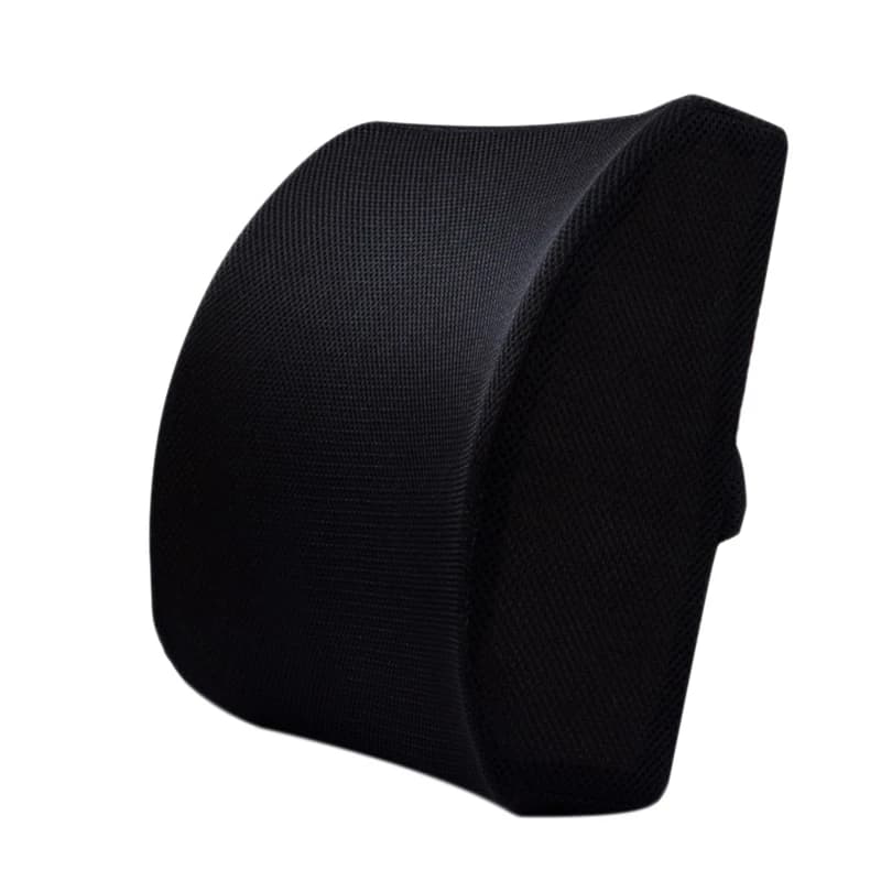 Cuscino per cuscino di supporto per la schiena lombare per sedia da seduta in memory foam ABSF per auto da casa da ufficio